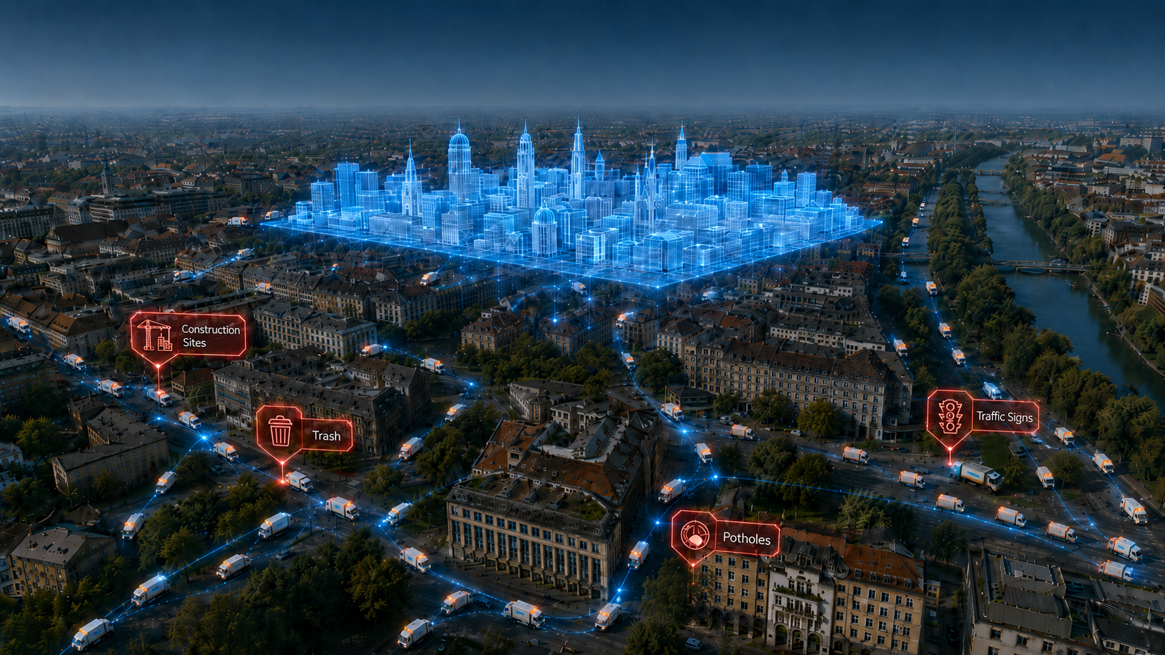 Vision Transformers und AGI für die Stadt