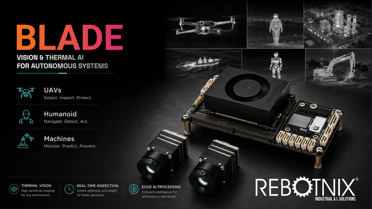 BLADE, Vision & Thermal AI für autonome Systeme