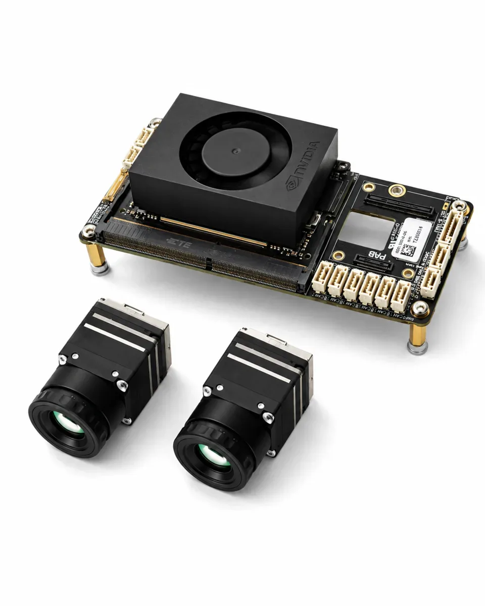 BLADE Board mit zwei Thermalkameras