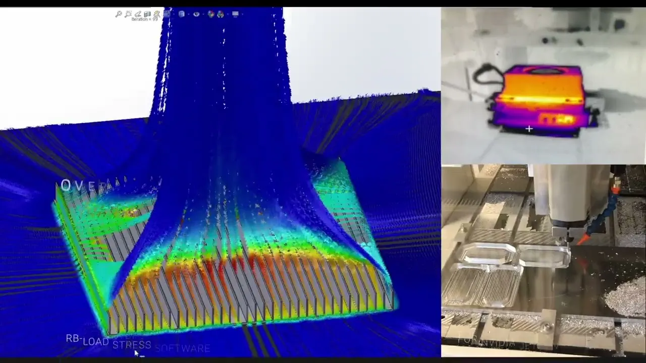 REBOTNIX Testsoftware mit technischen und thermischen Ansichten