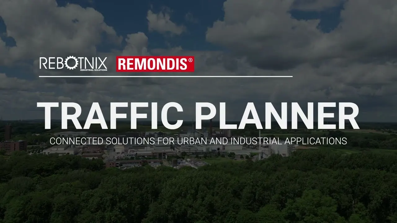 Traffic Planner, gemeinsames Video von REBOTNIX und REMONDIS